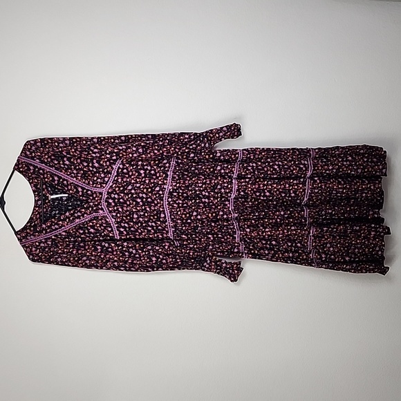 Free People Retro Floral Maxi Dress - Picture 4 of 14